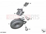 BMW Motorrad BMW 2021 F models F 750 GS (0B28) Horn | Horn