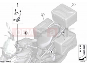 BMW Motorrad BMW 2022 F models F 750 GS (0B38) Single key locking system EWS 4 | Single key locking system EWS 4