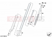 BMW Motorrad BMW 2021 F models F 750 GS (0B38) Stanchion / damper / spring | Stanchion / damper / spring