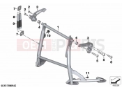 BMW Motorrad BMW 2022 F models F 850 GS (0B09, 0B19) Centre stand 2 | Centre stand 2