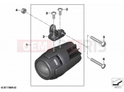 BMW Motorrad BMW 2022 F models F 850 GS (0B09, 0B19) LED additional headlight 