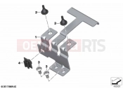 BMW Motorrad BMW 2022 F models F 850 GS (0B09, 0B19) Holder, battery | Holder, battery