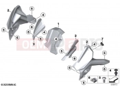 BMW Motorrad BMW 2023 F models F 850 GS (0B09, 0B19) Wind deflector
