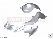 BMW Motorrad BMW 2023 F models F 850 GS (0B09, 0B19) Painted parts YNB5 light-white solid