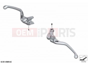 BMW Motorrad BMW 2023 F models F 850 GS (0B09, 0B19) HP hand lever, milled