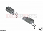 BMW Motorrad BMW 2023 F models F 850 GS (0B09, 0B19) Footrest adjustable | Footrest adjustable