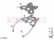 BMW Motorrad BMW 2023 F models F 850 GS (0B09, 0B19) Topcase carrier luggage carrier 2