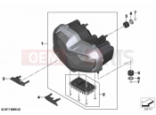 BMW Motorrad BMW 2023 F models F 850 GS (0B09, 0B19) LED headlight - Generation II