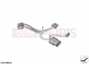 BMW Motorrad BMW 2023 F models F 850 GS (0B09, 0B19) Wiring harness, LED, flash ID lamp