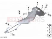 BMW Motorrad BMW 2023 F models F 850 GS (0B09, 0B19) Fairing side sections 2
