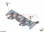 BMW Motorrad BMW 2023 F models F 850 GS (0B09, 0B19) Seat bench locking system | Seat bench locking system