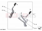 BMW Motorrad BMW 2023 F models F 850 GS (0B09, 0B19) Case holder, Vario case 2
