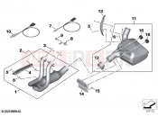 BMW Motorrad BMW 2023 F models F 850 GS (0B09, 0B19) Exhaust manifold with front silencer 2 2