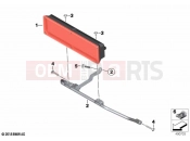 BMW Motorrad BMW 2023 F models F 850 GS (0B09, 0B19) Stop signal transmitter, front | Stop signal transmitter, front