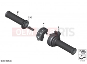 BMW Motorrad BMW 2021 F models F 850 GS (0B09, 0B19) Heated handlebar grips | Heated handlebar grips