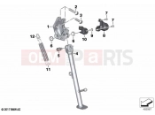 BMW Motorrad BMW 2021 F models F 850 GS (0B29) Side stand | Side stand