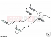 BMW Motorrad BMW 2021 F models F 850 GS (0B29) LED flashing turn indicators | LED flashing turn indicators