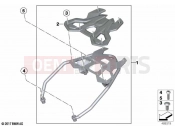 BMW Motorrad BMW 2021 F models F 850 GS (0B29) Topcase carrier luggage carrier