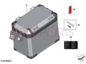 BMW Motorrad BMW 2021 F models F 850 GS (0B29) Aluminium case | Aluminium case