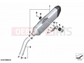 BMW Motorrad BMW 2021 F models F 850 GS (0B29) Sport silencer 2