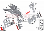 BMW Motorrad BMW 2020 F models F 850 GS (0B29) Licence plate holder | Licence plate holder