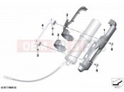 BMW Motorrad BMW 2020 F models F 850 GS (0B29) Holder for engine spring strut | Holder for engine spring strut