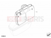 BMW Motorrad BMW 2020 F models F 850 GS (0B29) Inner pocket, case, official-use | Inner pocket, case, official-use