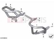 BMW Motorrad BMW 2023 F models F 850 GS (0B39) Engine protection bar | Engine protection bar