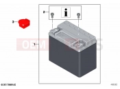 BMW Motorrad BMW 2023 F models F 850 GS (0B39) battery | battery