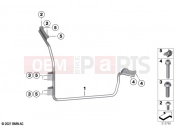BMW Motorrad BMW 2023 F models F 850 GS (0B39) U-bolt rear right 2 | U-bolt rear right 2