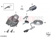 BMW Motorrad BMW 2021 F models F 850 GS (0B39) Radio-controlled locking system | Radio-controlled locking system