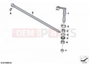 BMW Motorrad BMW 2021 F models F 850 GS (0B39) Clutch operator with lever | Clutch operator with lever
