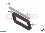 BMW Motorrad BMW 2020 F models F 850 GS (0B39) Additional battery holder | Additional battery holder
