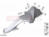 BMW Motorrad BMW 2021 F models F 850 GS Adve. (0K00) Fairing side sections