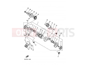 YAMAHA TZR 250 TZR250R (3XV1) 1991 Crankshiyaft. Piston 1 (R / RS model)