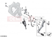 BMW Motorrad BMW 2021 F models F 850 GS Adve. (0K01, 0K03) Outer gearshift parts | Outer gearshift parts