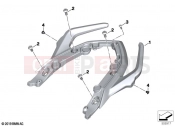 BMW Motorrad BMW 2022 F models F 900 R (0K11, 0K13) Handle rear | Handle rear