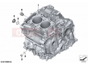 BMW Motorrad BMW 2022 F models F 900 R (0K11, 0K13) Engine housing | Engine housing