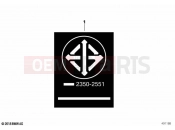 BMW Motorrad BMW 2021 F models F 900 R (0K11, 0K13) Label 