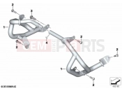 BMW Motorrad BMW 2021 F models F 900 R (0K14) Engine protection bar | Engine protection bar