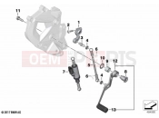 BMW MOTORRAD F 900 R A2 (0K31) Outer gearshift parts | Outer gearshift parts