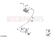 BMW Motorrad BMW 2023 F models F 900 XR (0K21, 0K23) Seat bench locking system | Seat bench locking system