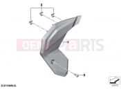 BMW Motorrad BMW 2023 F models F 900 XR (0K21, 0K23) Frame trim | Frame trim
