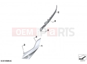 BMW Motorrad BMW 2023 F models F 900 XR (0K21, 0K23) Tail trim | Tail trim