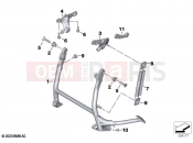 BMW Motorrad BMW 2023 F models F 900 XR (0K21, 0K23) Centre stand 2 | Centre stand 2