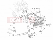 DUCATI 1999 Monster 750 Dark City OIL COOLER » LUBRICATION SYSTEM