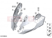 BMW Motorrad BMW 2020 F models F 900 XR A2 (0K41) Front panel | Front panel