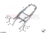 BMW Motorrad BMW 2020 F models F 900 XR A2 (0K41) Rear frame | Rear frame