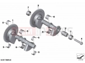 BMW Motorrad BMW 2020 F models F 900 XR A2 (0K41) Compensating shaft | Compensating shaft