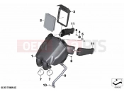 BMW Motorrad BMW 2020 F models F 900 XR A2 (0K41) Intake silencer | Intake silencer